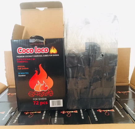 Premium Shisha Hookah Charcoal - Coco Loco