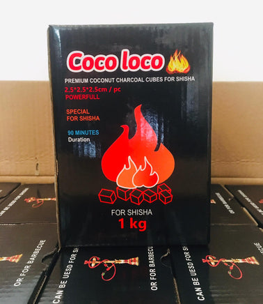 Premium Shisha Hookah Charcoal - Coco Loco